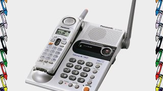 Panasonic KX-TG2336S 2.4 GHz DSS Cordless Phone with Talking Caller ID (Silver)
