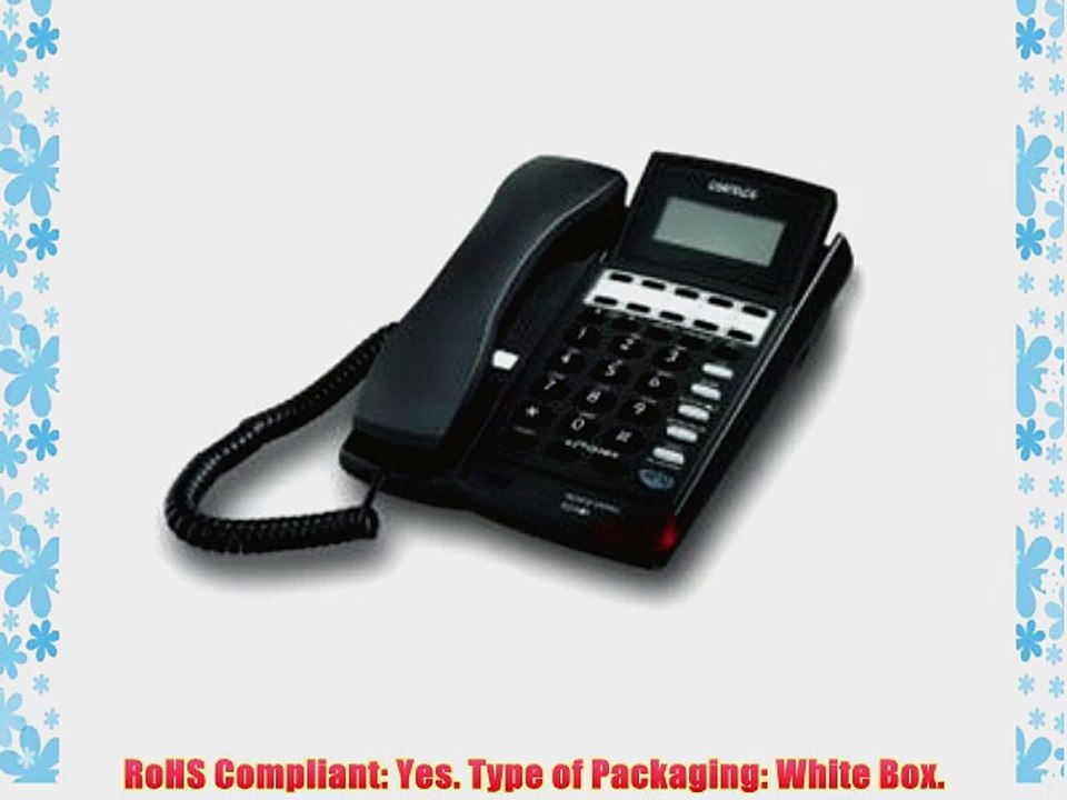 Cortelco 878041-Tp2-27s Sp Linepower Speakerphone - Charcoal