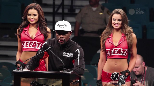 Floyd Mayweather says he will relinquish his belts on Monday