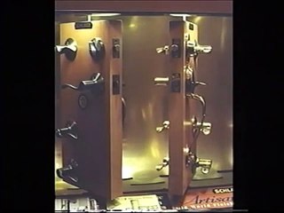 The World's Best Door Lock - The Linebacker Articulating Door Bar