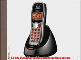 Uniden TRU9460 5.8 GHz Expandable Compact Cordless Telephone with Call Waiting and Caller ID
