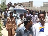 Zulfiqar Mirza show anger in Badin Police Station-03 May 2015