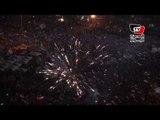 التحرير كامل العدد.. و الألعاب النارية تضئ سماء الميدان