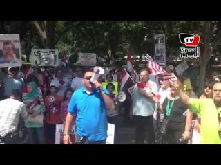 وقفة أمام البيت الأبيض للمطالبة برحيل مرسي