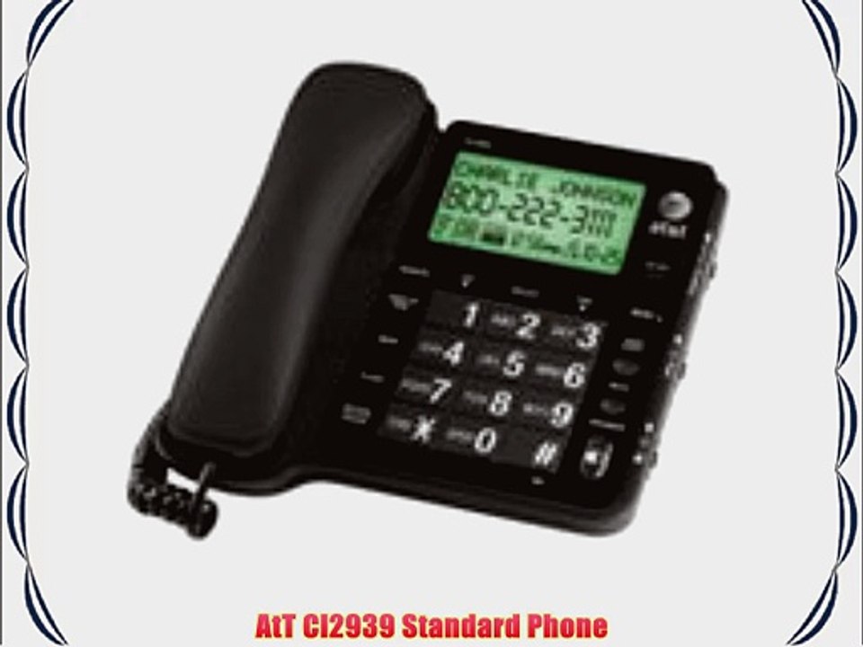 AtT Cl2939 Standard Phone