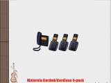 Motorola Corded/Cordless 4-pack