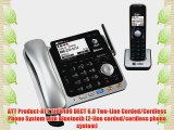 ATT Product-ATT TL86109 DECT 6.0 Two-Line Corded/Cordless Phone System with Bluetooth (2-line