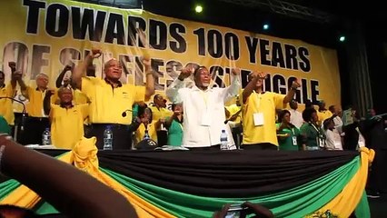 Zuma gets down after his ANC NGC speech