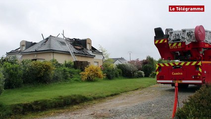 Cléguérec (56). Incendie d’une maison :  les voisins donnent l’alerte