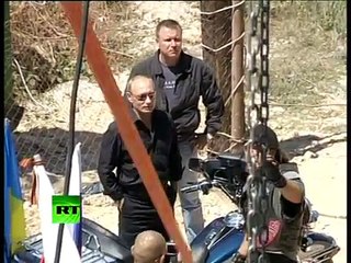 Putin's rockin' & rollin' on a Harley Trike