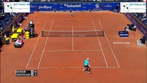 Kei Nishikori vs Bautista Agut   tennis Highlights Barcelona Open 2015 HD720p 50fps