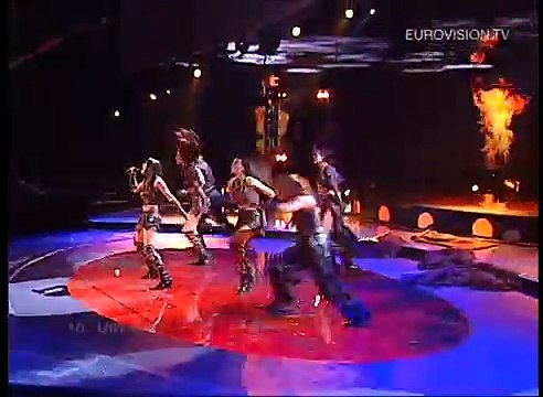 Ruslana - Wild Dances (Ukraine) - LIVE - 2004 Eurovision Song Contest