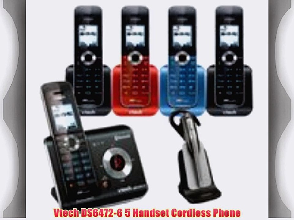 Vtech DS6472-6 5 Handset Cordless Phone