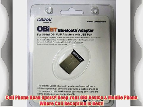 OBiBT Bluetooth Adapter for Pairing the OBi200 and OBi202 with a Mobile Phone