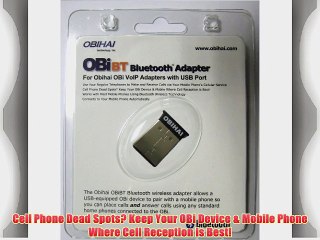 OBiBT Bluetooth Adapter for Pairing the OBi200 and OBi202 with a Mobile Phone