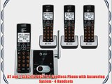 AT and T CL82413 DECT 6.0 Cordless Phone with Answering System - 4 Handsets