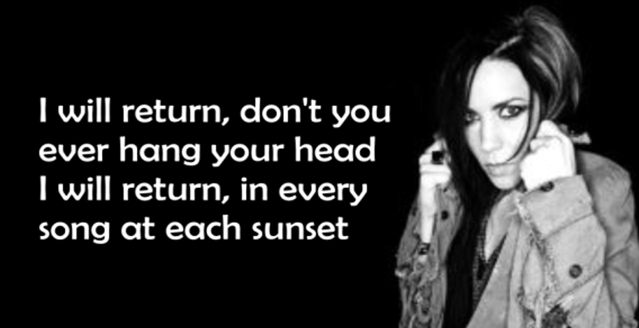 Skylar Grey - I Will Return (Lyrics) - Video Dailymotion