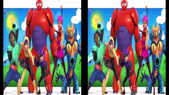 Big Hero 6 Finger Family Nursery Rhymes 3D Animation Big Hero 6 Songs for Kids