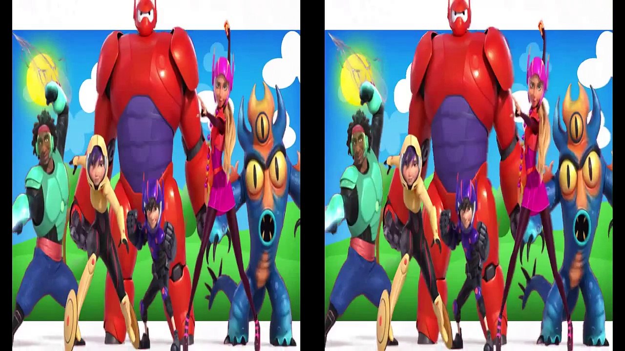 Big Hero 6 Finger Family Nursery Rhymes 3D Animation Big Hero 6 Songs for Kids