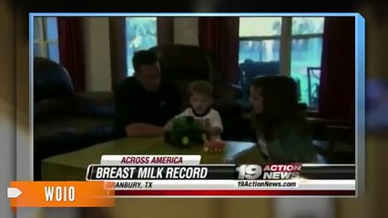 Women Sets Guinness World Record for Breast Milk Donation
