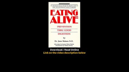 Download Eating Alive Prevention Thru Good Digestion By Roni DeLuzJames HesterH