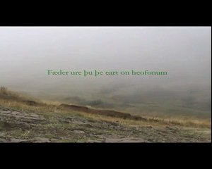 The Lords Prayer in Old English from the 11th century