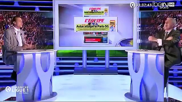 Clash entre Jean-Michel Aulas et Luis Fernandez sur beIN