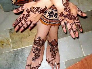 Hand and Foot Mehndi Designs Photos 2015