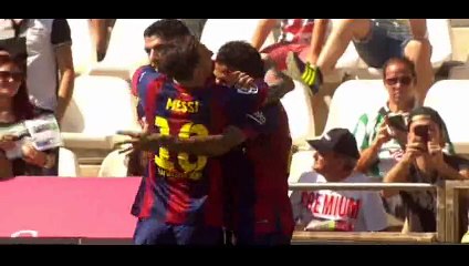 Goal Luis Suárez - Cordoba 0-4 Barcelona - 02-05-2015