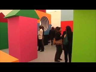 Napoli - Daniel Buren al museo Madre (02.05.15)