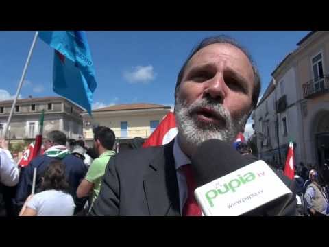 Carinaro (CE) - Il Primo Maggio per i lavoratori Indesit e gli immigrati (01.05.2015)
