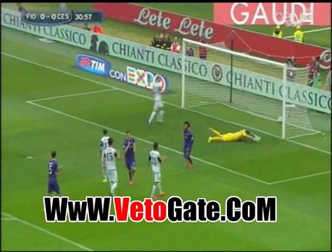 إيليشيش يتقدم بالهدف الاول فيورنتينا فى شباك تشيزينا