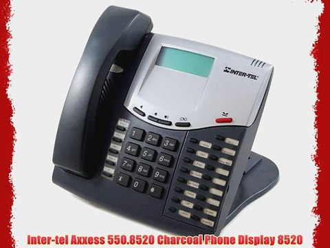 Inter-tel Axxess 550.8520 Charcoal Phone Display 8520