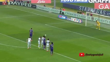 Josip Ilicić Goal - Fiorentina vs Cesena 1-0 (Serie A 2015)