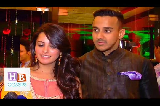 Shagun-Anita Hassnandani At Raman-Karan Patel Sangeet Ceremony 3rd May 2015