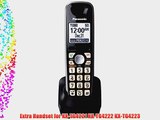 Panasonic KX-TGA401B Extra Handset for KX-TG4000 Series Cordless Phone Black