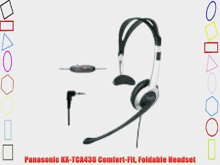 Panasonic KX-TCA430 Comfort-Fit Foldable Headset