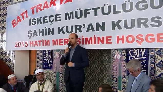 BILAL ERDOGAN ISKECE SAHIN KONUSMASI