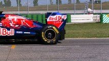 F1 2011 - Toro Rosso in Misano - Slow motion shots with Buemi