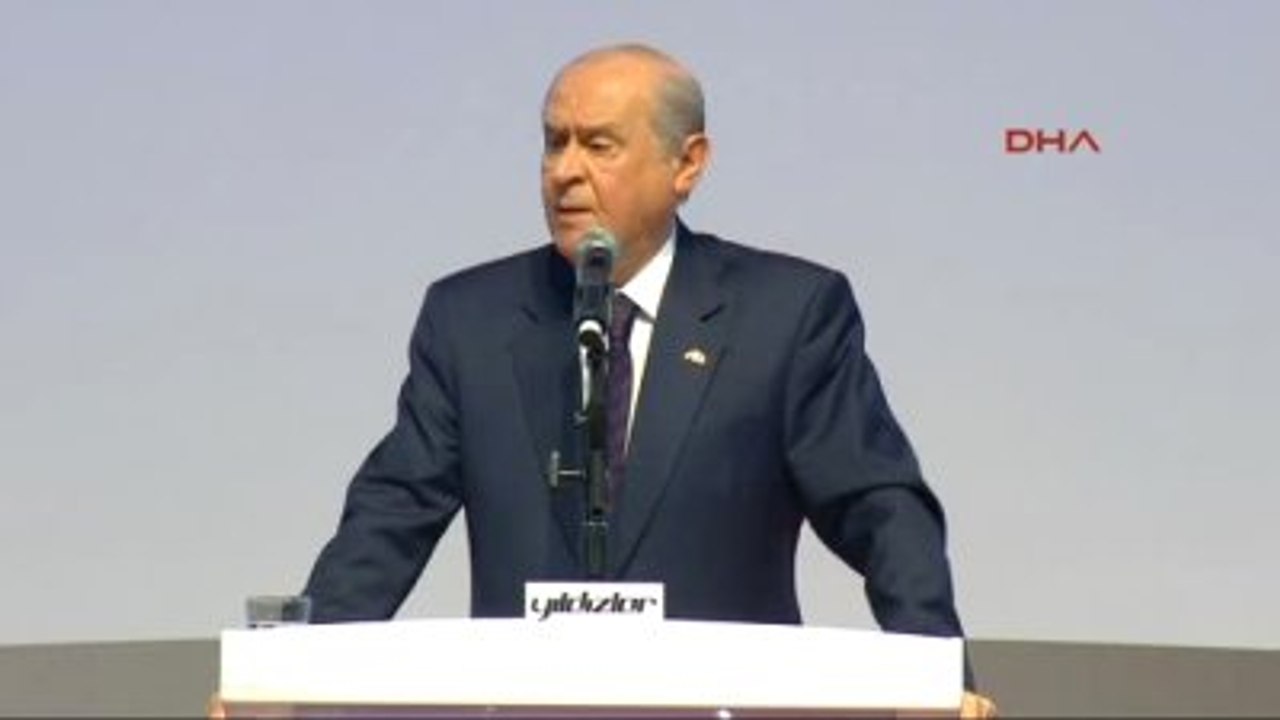MHP Lideri Devlet Bahçeli Partisinin Seçim Bildirgesini Açıkladı 5