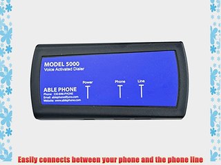 Voice Activated Telephone Dialer AblePhone AP5000