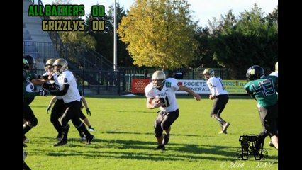 All backers Vs Grizzlys 21-12-2014