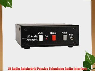 JK Audio Autohybrid Passive Telephone Audio Interface