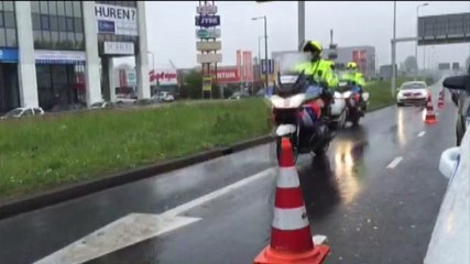 Bussen arriveren in Rotterdam - RTV Noord