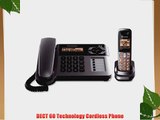 Panasonic KX-TG1061M Cordless/Corded Phone with Answering Machine Metallic Grey