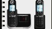 Motorola DECT 6.0 Enhanced Cordless Phone with 2 Handsets and Digital Answering System L802