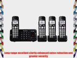 Panasonic KX-TGE244B dect_6.0 4-Handset Landline Telephone