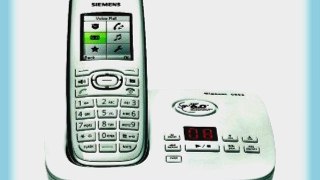 Siemens Gigaset Cordless Phone System with Dual Keypad (C595)