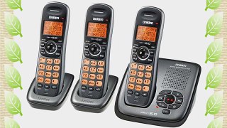 Uniden DECT1480-3 DECT 6.0 Cordless Phone w/Answering Speakerphone 3 Handsets