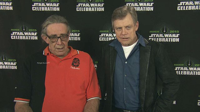 Star Wars: Episode VII - The Force Awakens, Star Wars Celebration - Mark Hamill, Peter Mayhew